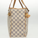 LOUIS VUITTON Damier Azur Batignolles Horizontal Tote Bag N48172 LV Auth 97190-3