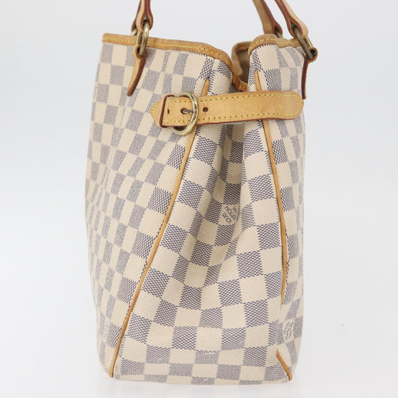 LOUIS VUITTON Damier Azur Batignolles Horizontal Tote Bag N48172 LV Auth 97190