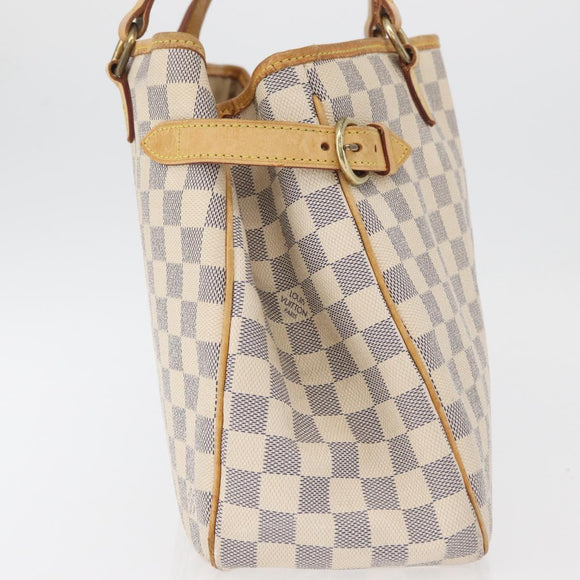 LOUIS VUITTON Damier Azur Batignolles Horizontal Tote Bag N48172 LV Auth 97190