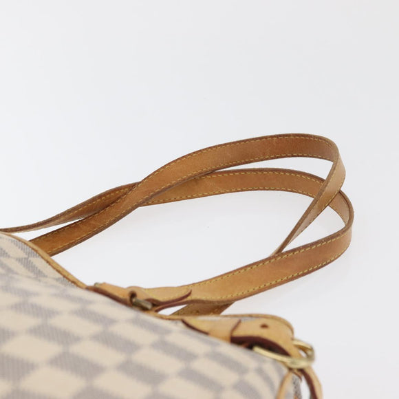 LOUIS VUITTON Damier Azur Batignolles Horizontal Tote Bag N48172 LV Auth 97190