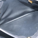 BALLY Shoulder Bag Patent Leather Black Gold Auth 97194-19