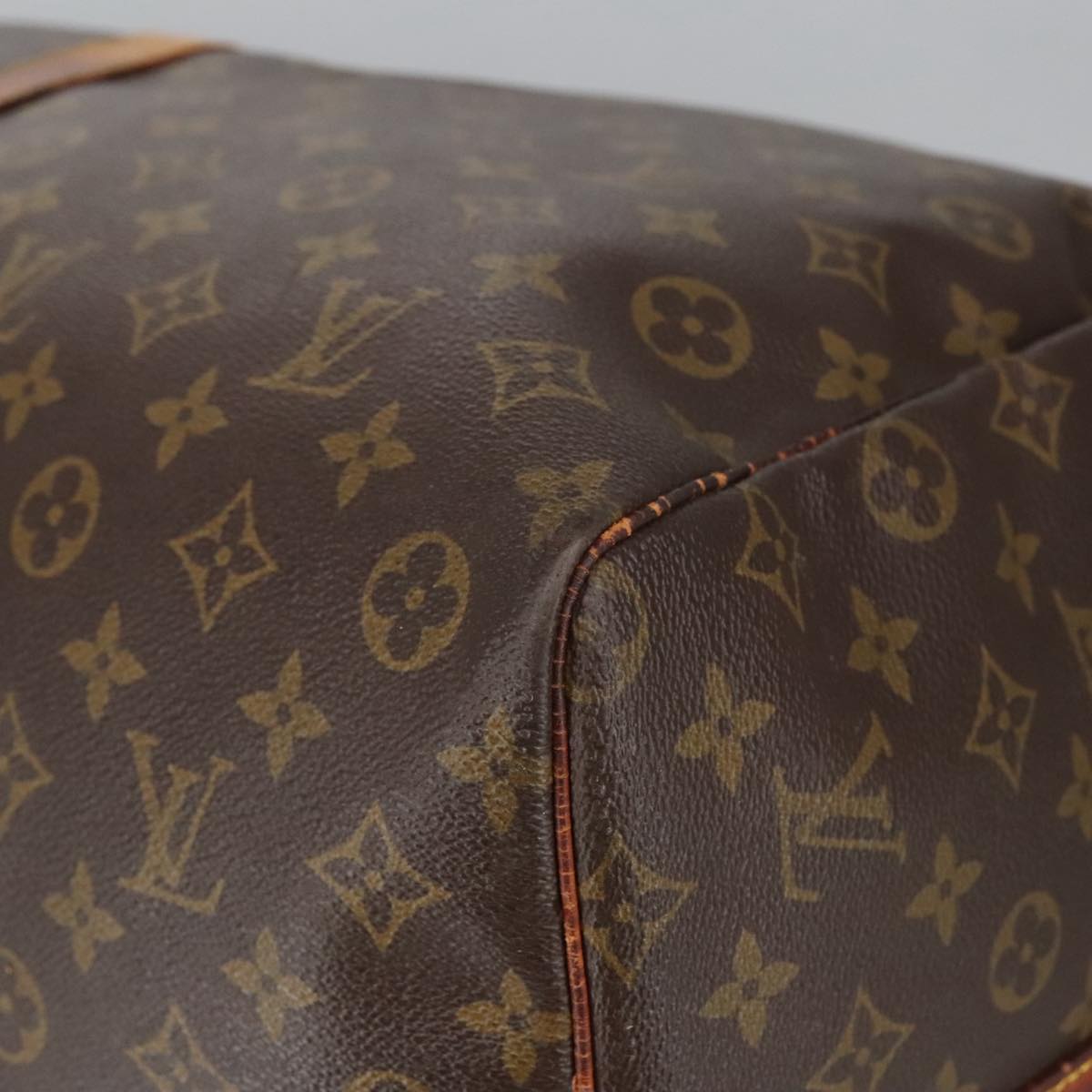 LOUIS VUITTON Monogram Keepall Bandouliere 60 Boston Bag M41412 LV Auth 97196