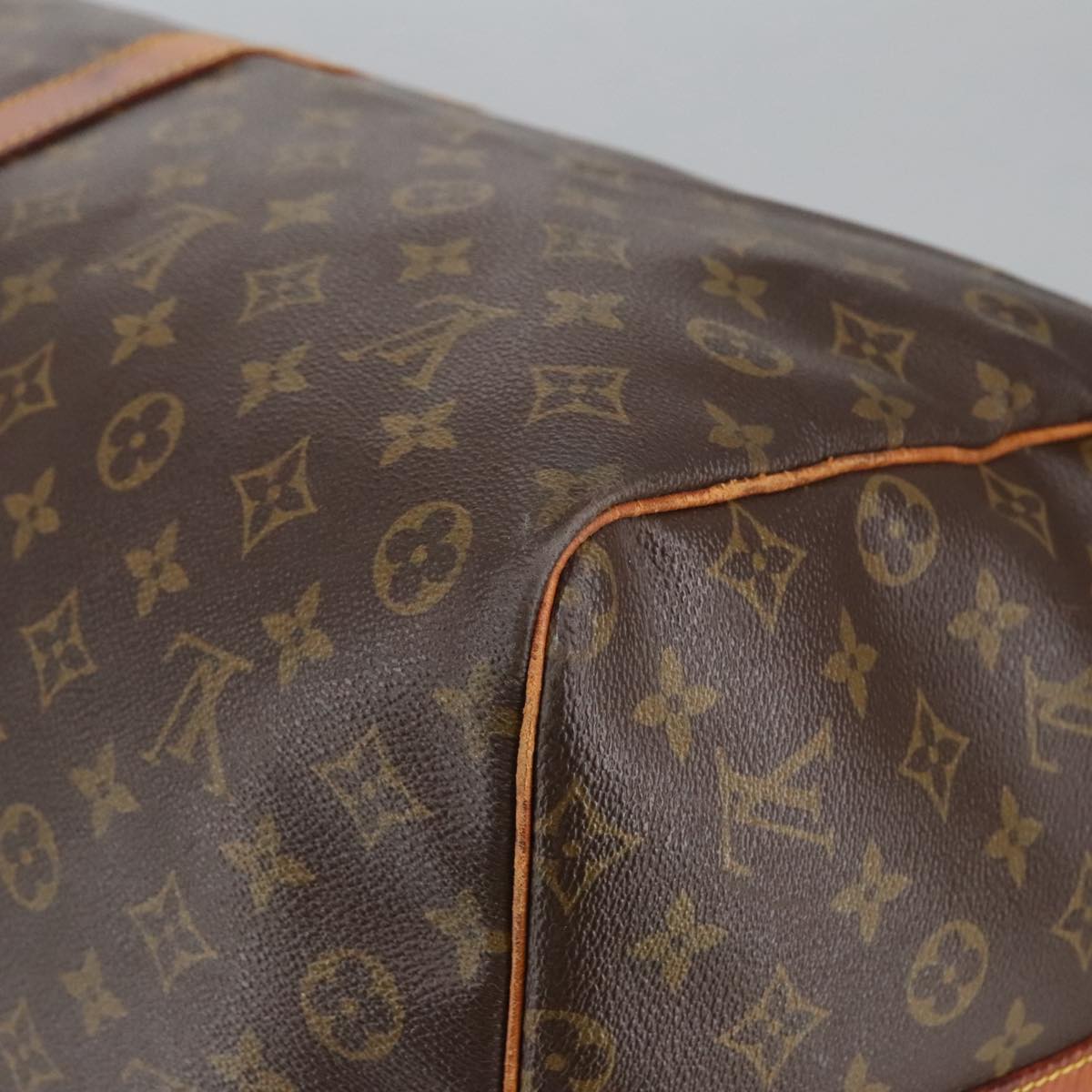 LOUIS VUITTON Monogram Keepall Bandouliere 60 Boston Bag M41412 LV Auth 97196