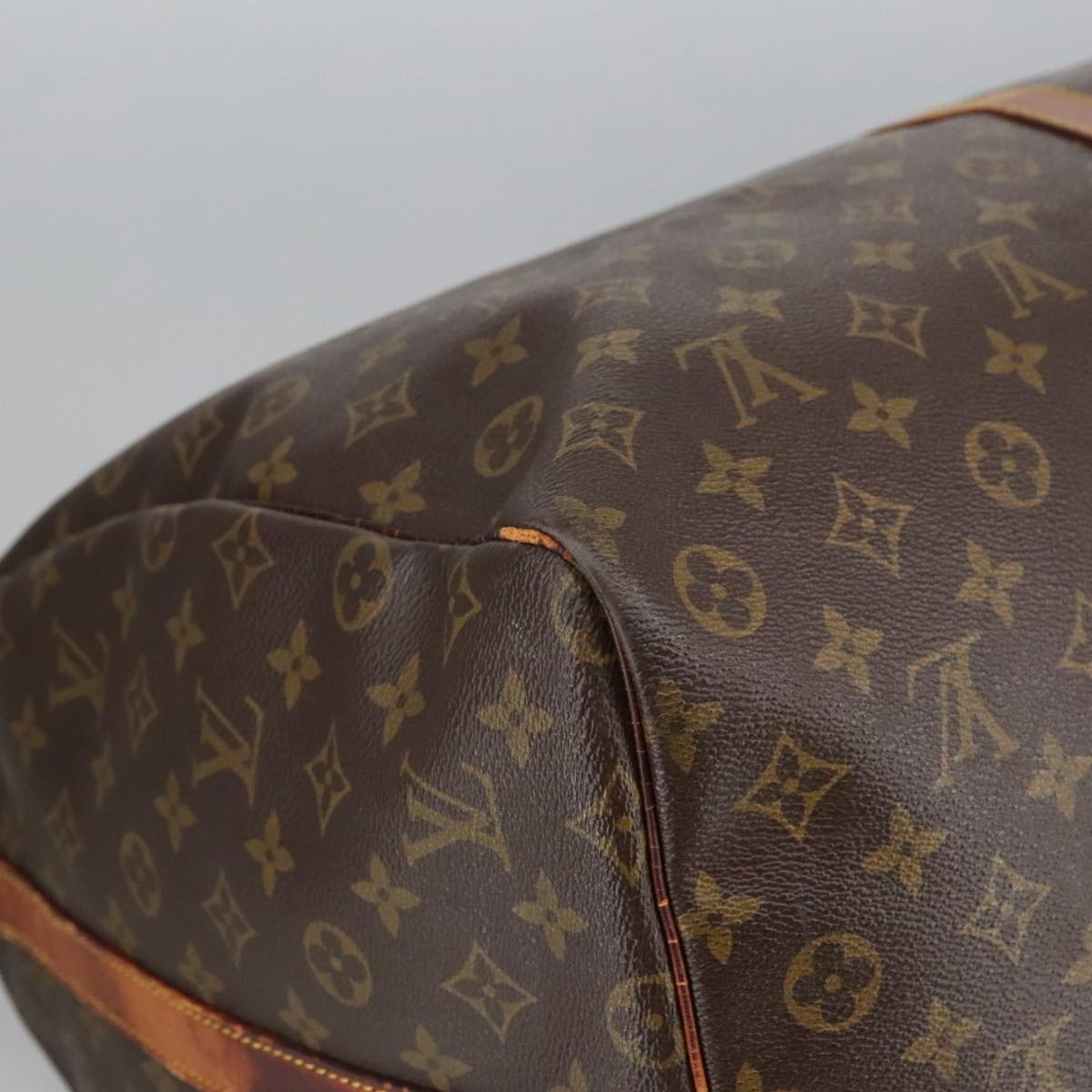 LOUIS VUITTON Monogram Keepall Bandouliere 60 Boston Bag M41412 LV Auth 97196