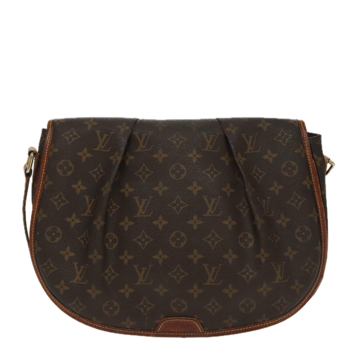 LOUIS VUITTON Monogram Menilmontant MM Shoulder Bag M40473 LV Auth 97200