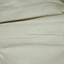 Burberrys Nova Check Blue Label Tote Bag Wool Leather Beige Silver Auth 97205-11