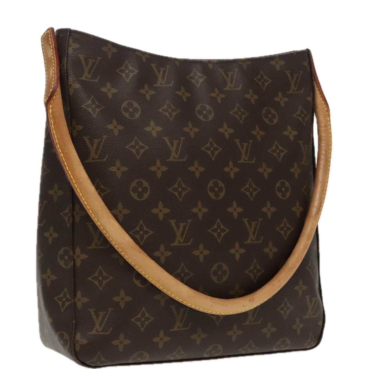 LOUIS VUITTON Monogram Looping GM Shoulder Bag M51145 LV Auth 97211