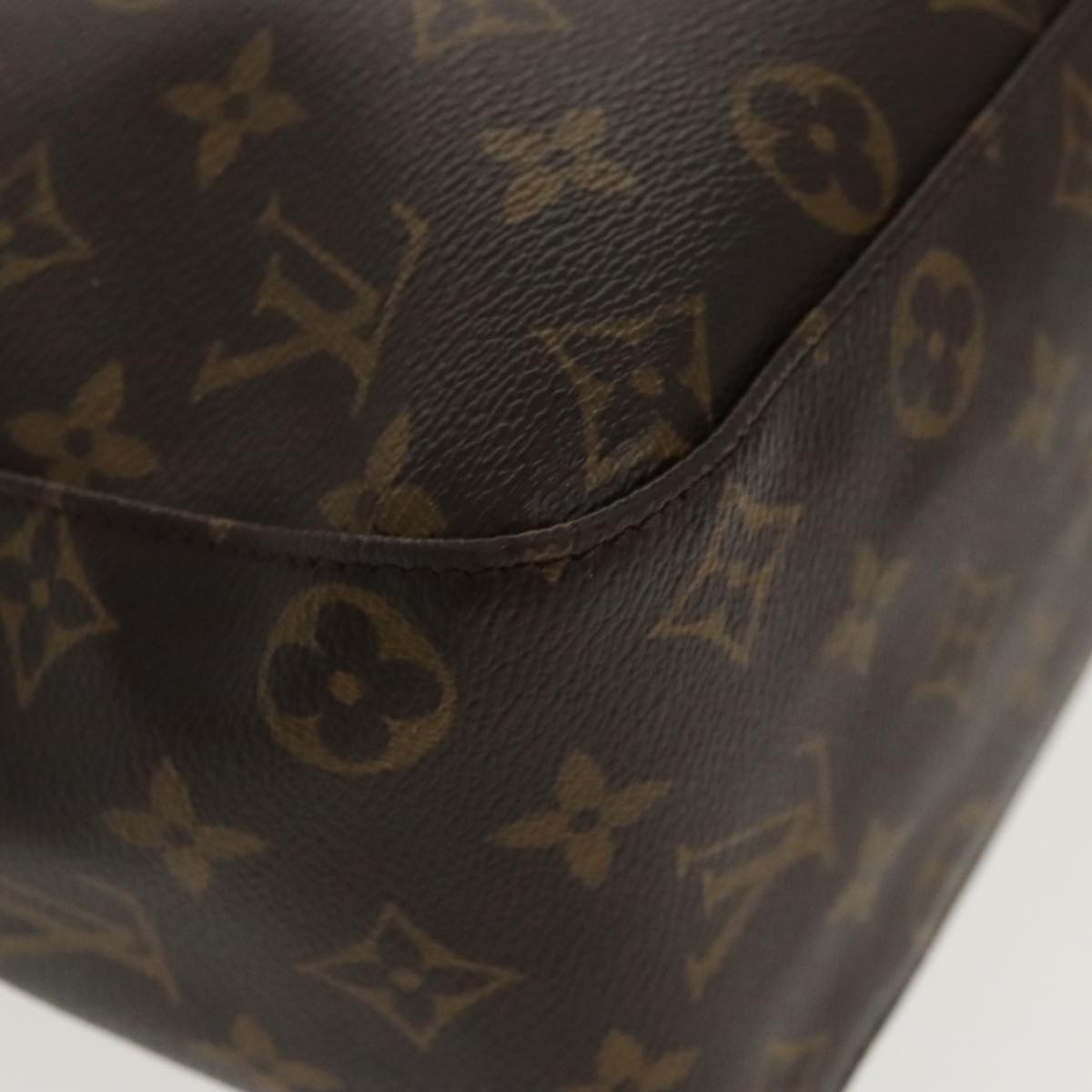 LOUIS VUITTON Monogram Looping GM Shoulder Bag M51145 LV Auth 97211