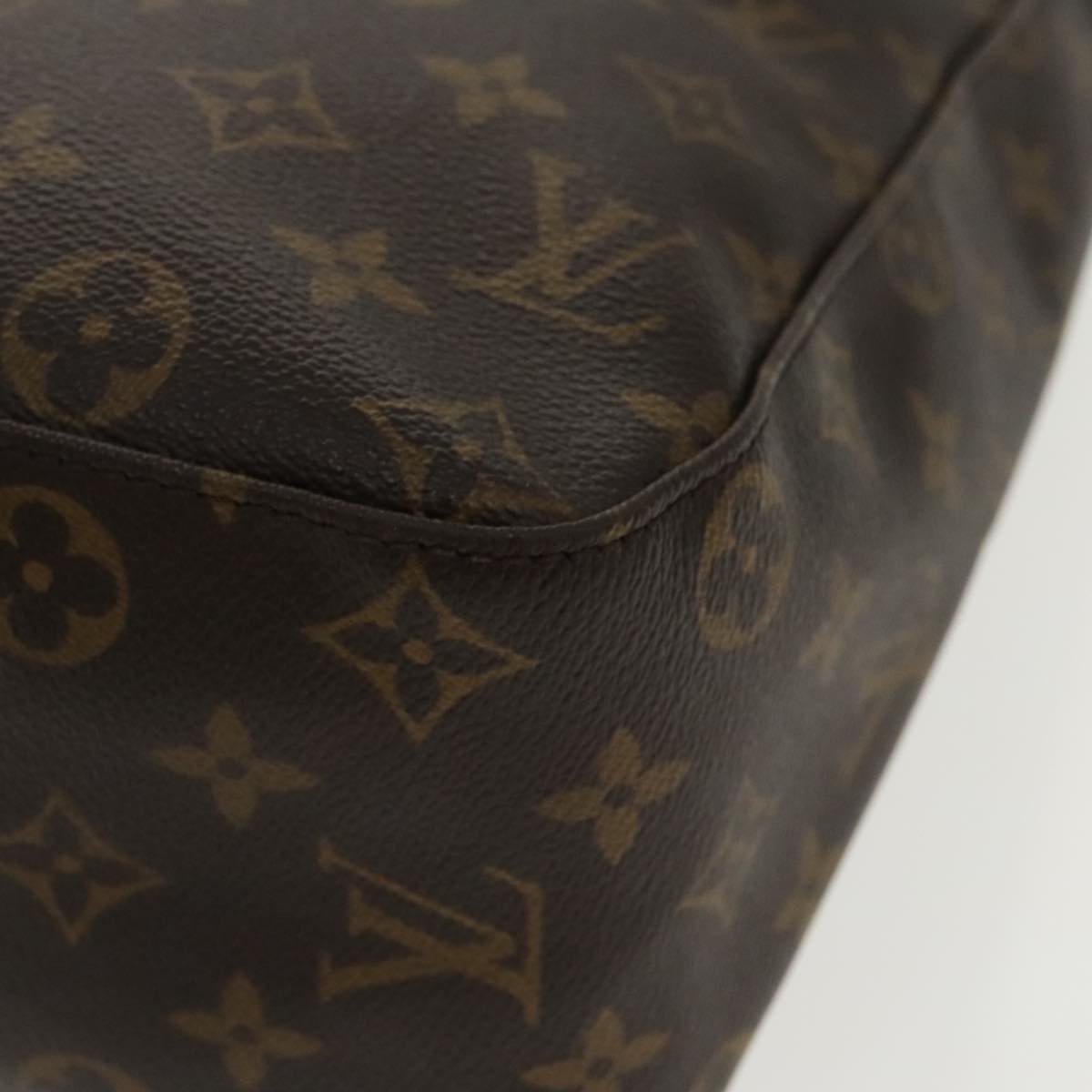 LOUIS VUITTON Monogram Looping GM Shoulder Bag M51145 LV Auth 97211