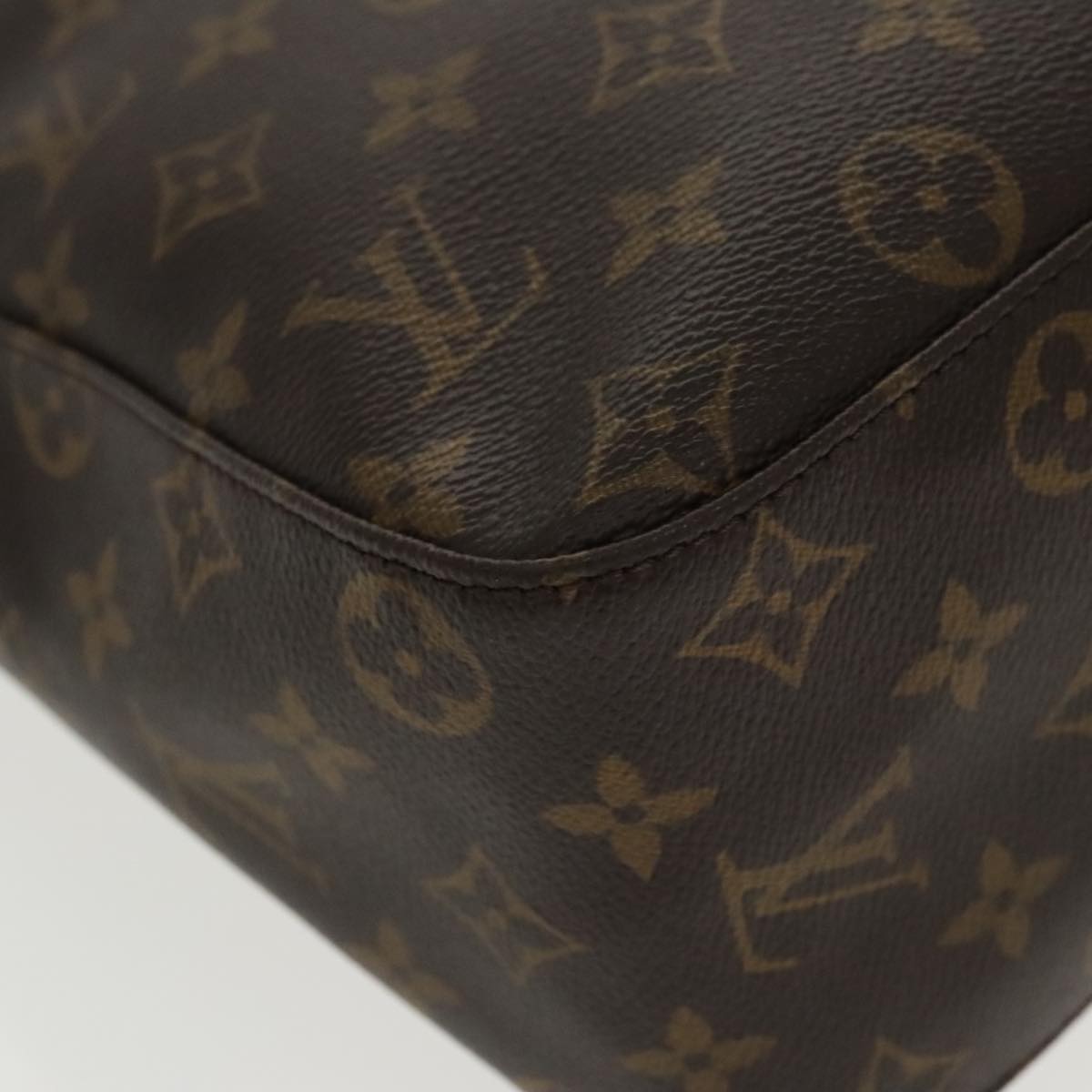 LOUIS VUITTON Monogram Looping GM Shoulder Bag M51145 LV Auth 97211