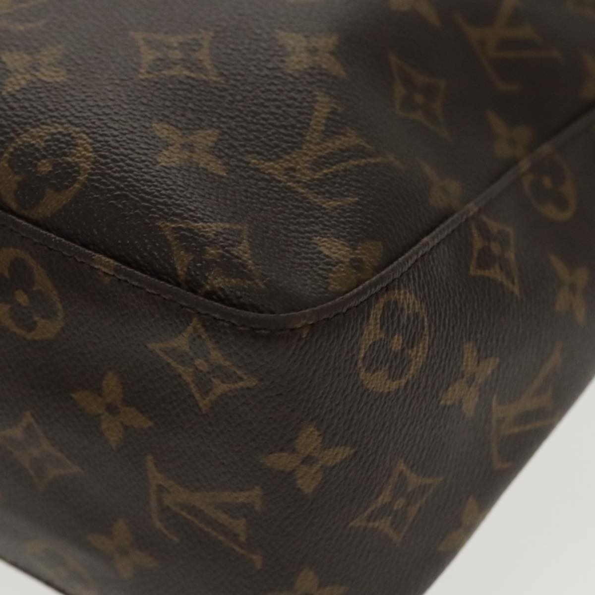 LOUIS VUITTON Monogram Looping GM Shoulder Bag M51145 LV Auth 97211