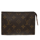 LOUIS VUITTON Monogram Poche Toilette 15 Pouch M47546 LV Auth 97220-13