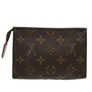 LOUIS VUITTON Monogram Poche Toilette 15 Pouch M47546 LV Auth 97220-2