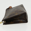 LOUIS VUITTON Monogram Poche Toilette 15 Pouch M47546 LV Auth 97220-4
