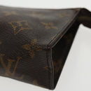 LOUIS VUITTON Monogram Poche Toilette 15 Pouch M47546 LV Auth 97220-7