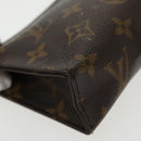 LOUIS VUITTON Monogram Poche Toilette 15 Pouch M47546 LV Auth 97220-14