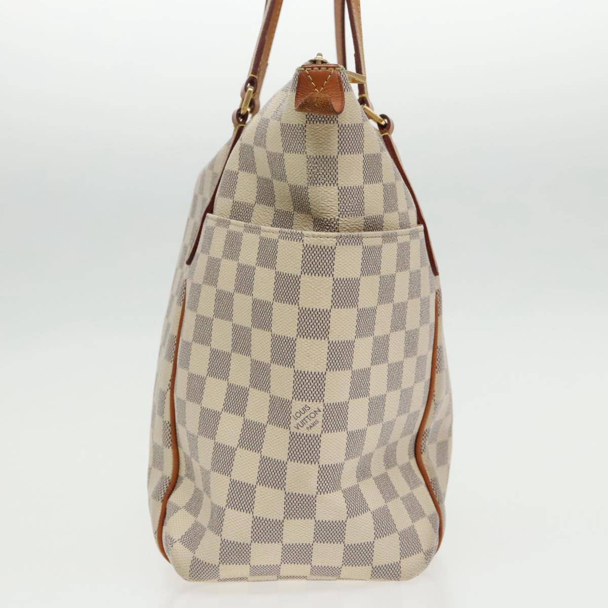 LOUIS VUITTON Damier Azur Totally MM Tote Bag N51262 LV Auth 97224