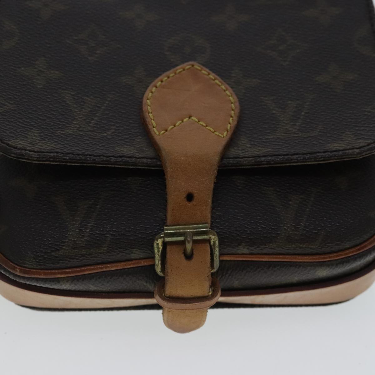 LOUIS VUITTON Monogram Cartouchiere PM Shoulder Bag M51254 LV Auth 97228