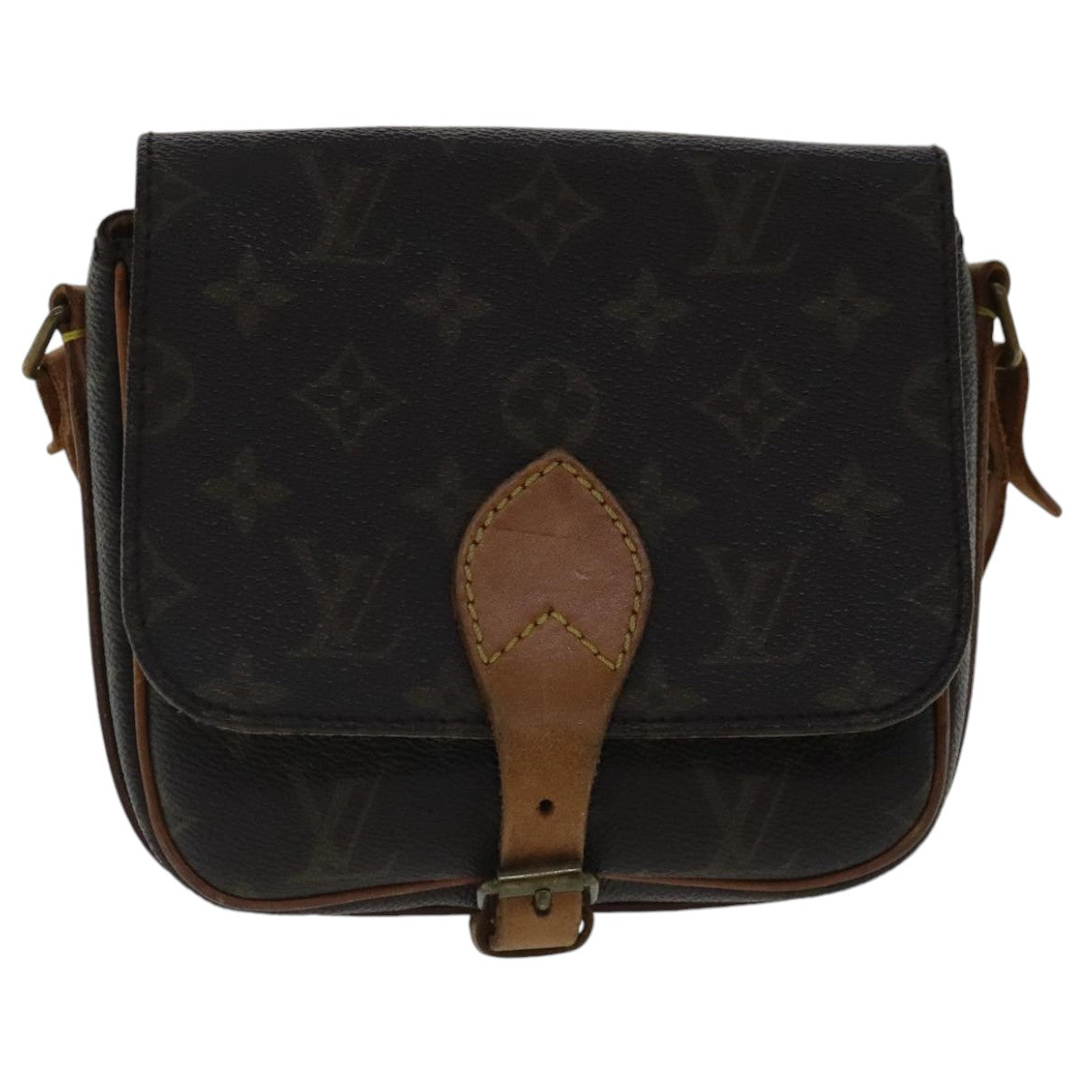 LOUIS VUITTON Monogram Cartouchiere PM Shoulder Bag M51254 LV Auth 97228 - 0