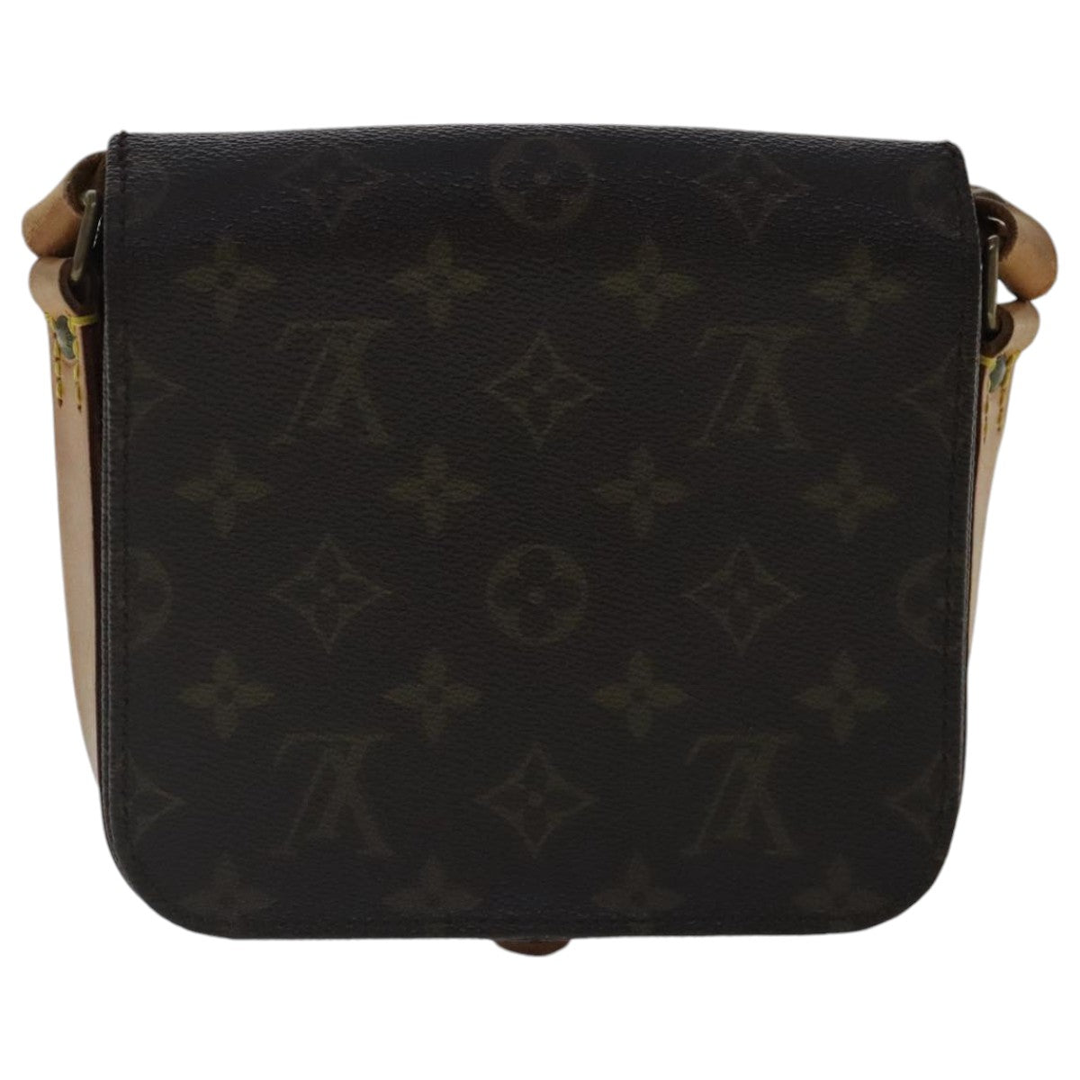 LOUIS VUITTON Monogram Cartouchiere PM Shoulder Bag M51254 LV Auth 97228