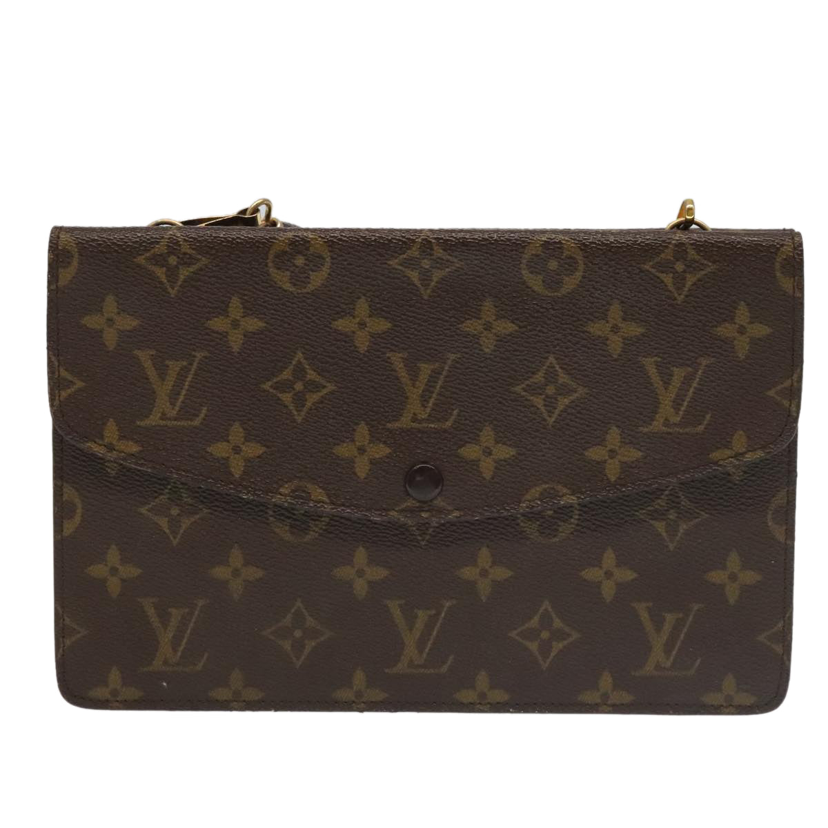 LOUIS VUITTON Monogram Double Rabat Shoulder Bag M51815 LV Auth 97231 - 0