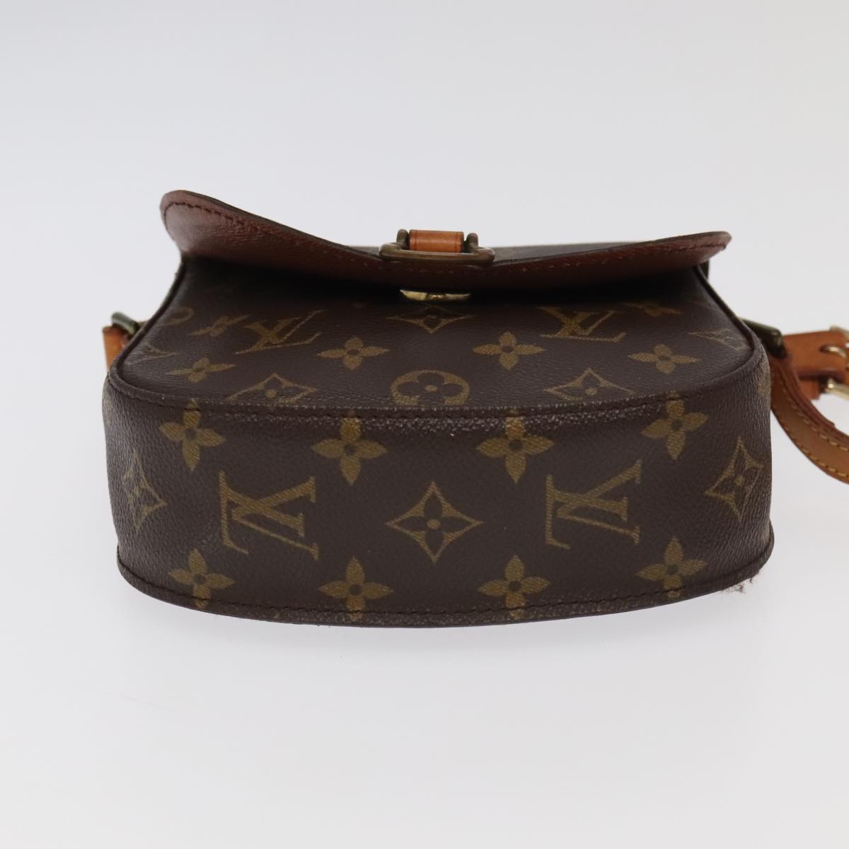 LOUIS VUITTON Monogram Saint Cloud PM Shoulder Bag M51244 LV Auth 97239