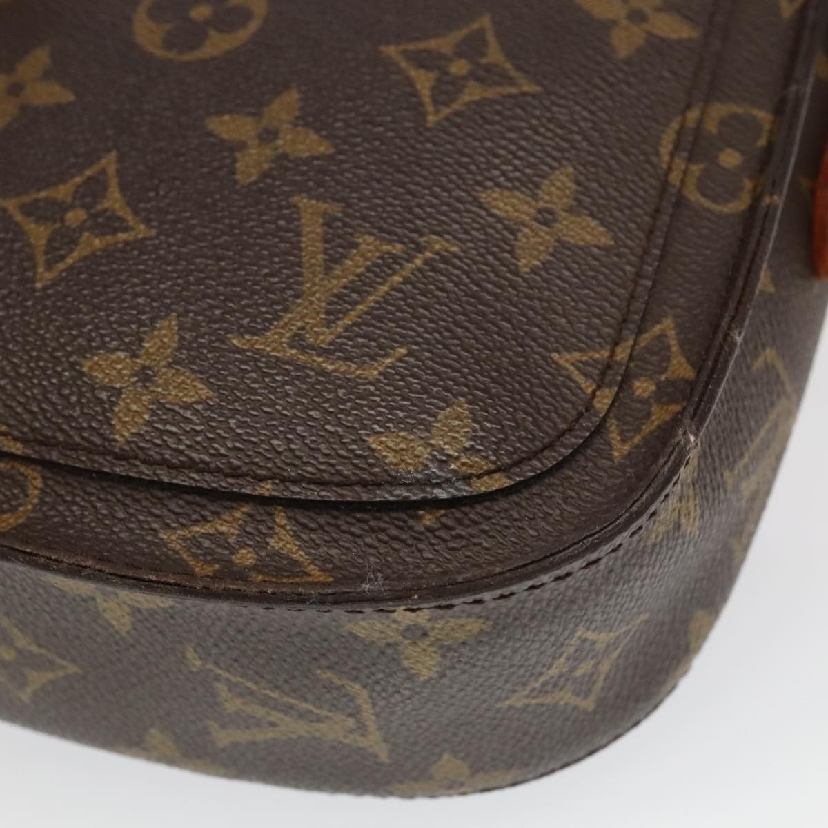 LOUIS VUITTON Monogram Saint Cloud PM Shoulder Bag M51244 LV Auth 97239