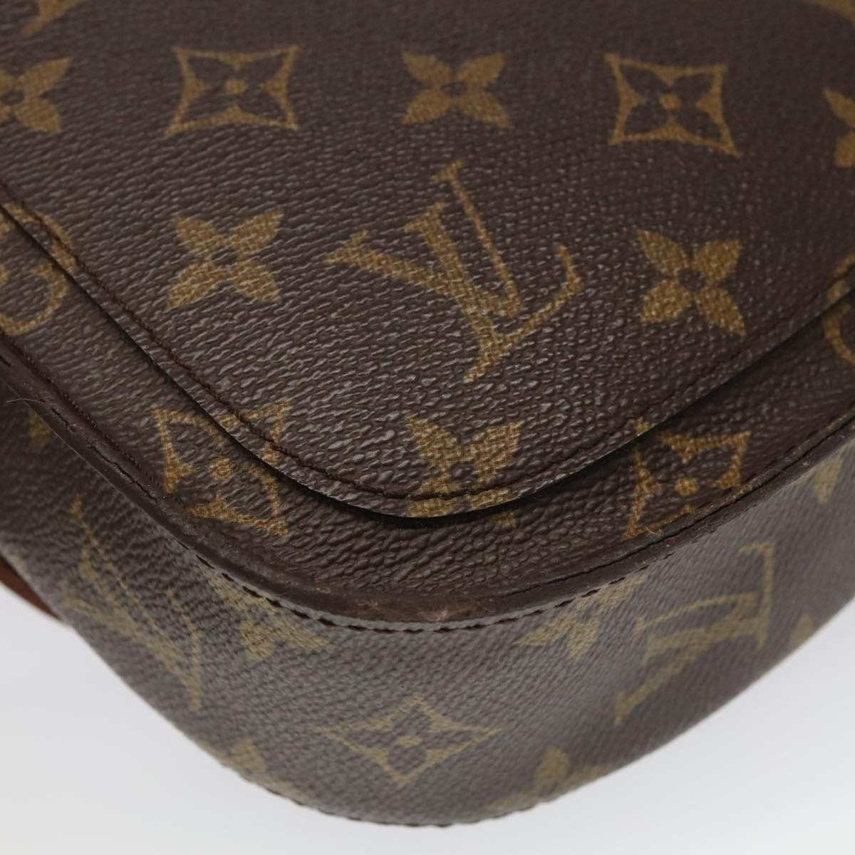 LOUIS VUITTON Monogram Saint Cloud PM Shoulder Bag M51244 LV Auth 97239