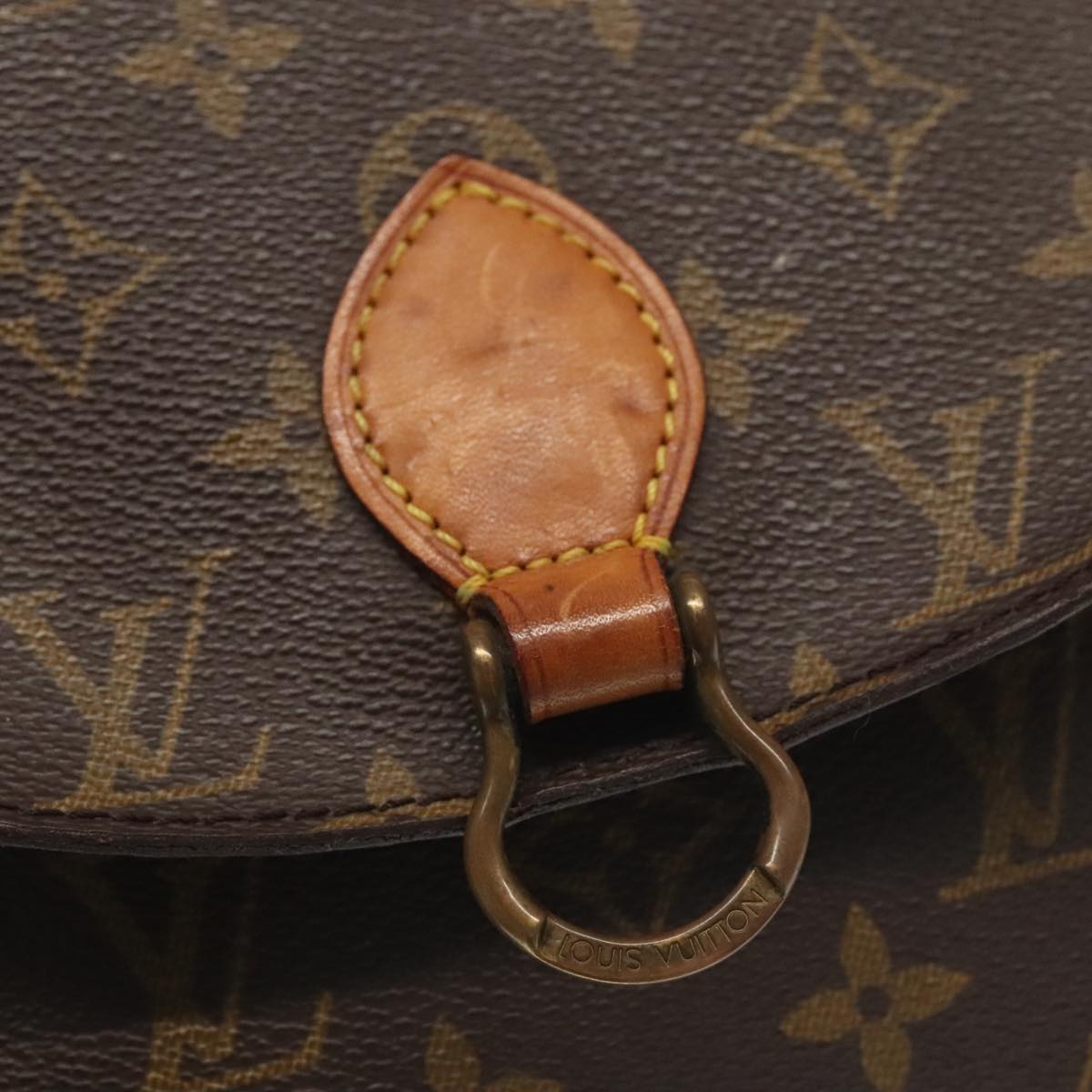 LOUIS VUITTON Monogram Saint Cloud PM Shoulder Bag M51244 LV Auth 97239