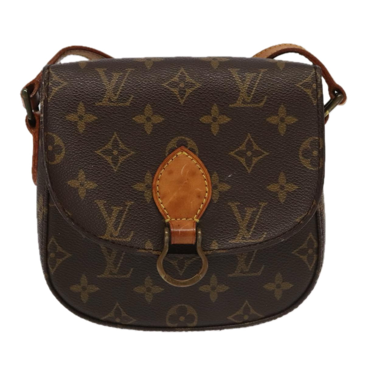 LOUIS VUITTON Monogram Saint Cloud PM Shoulder Bag M51244 LV Auth 97239 - 0