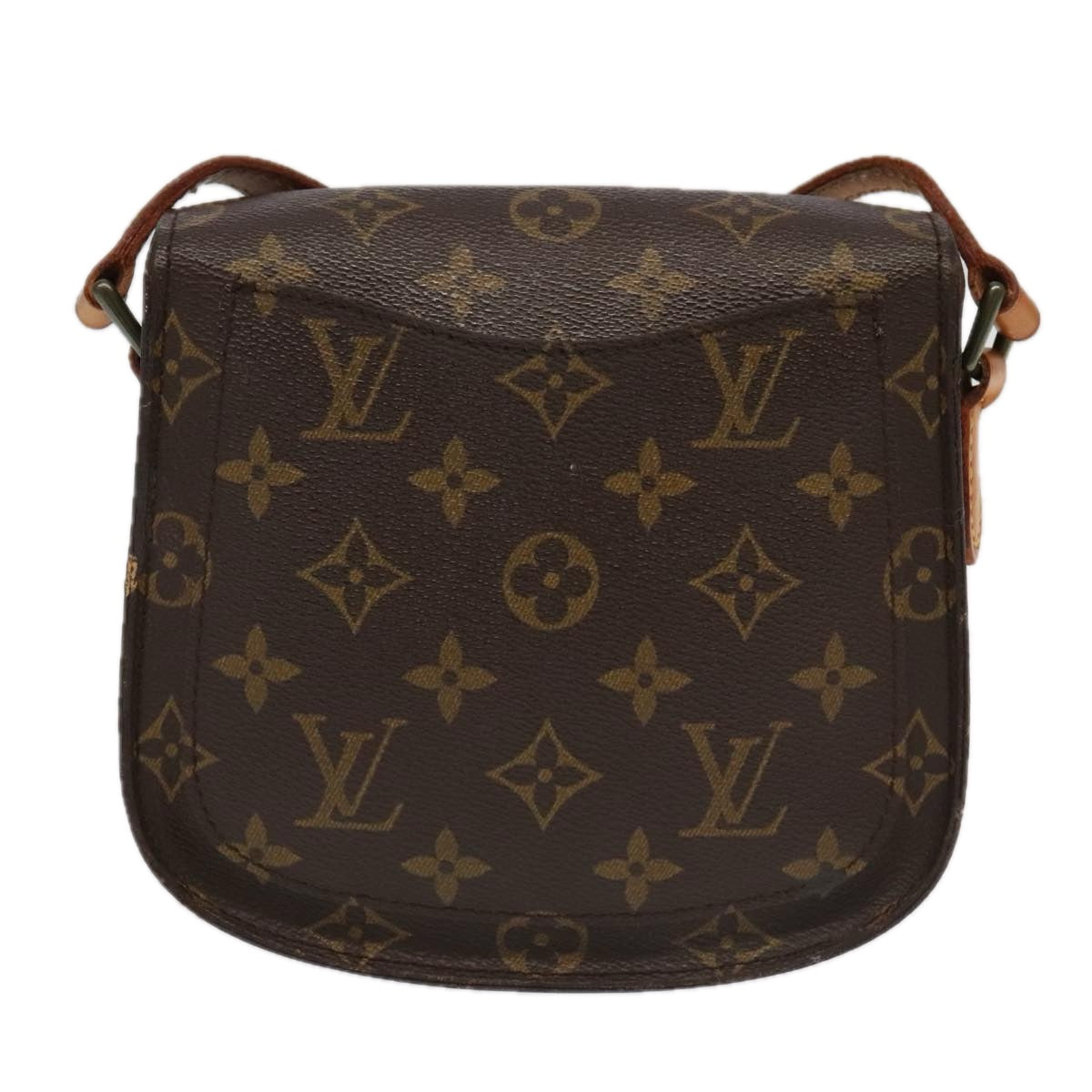 LOUIS VUITTON Monogram Saint Cloud PM Shoulder Bag M51244 LV Auth 97239