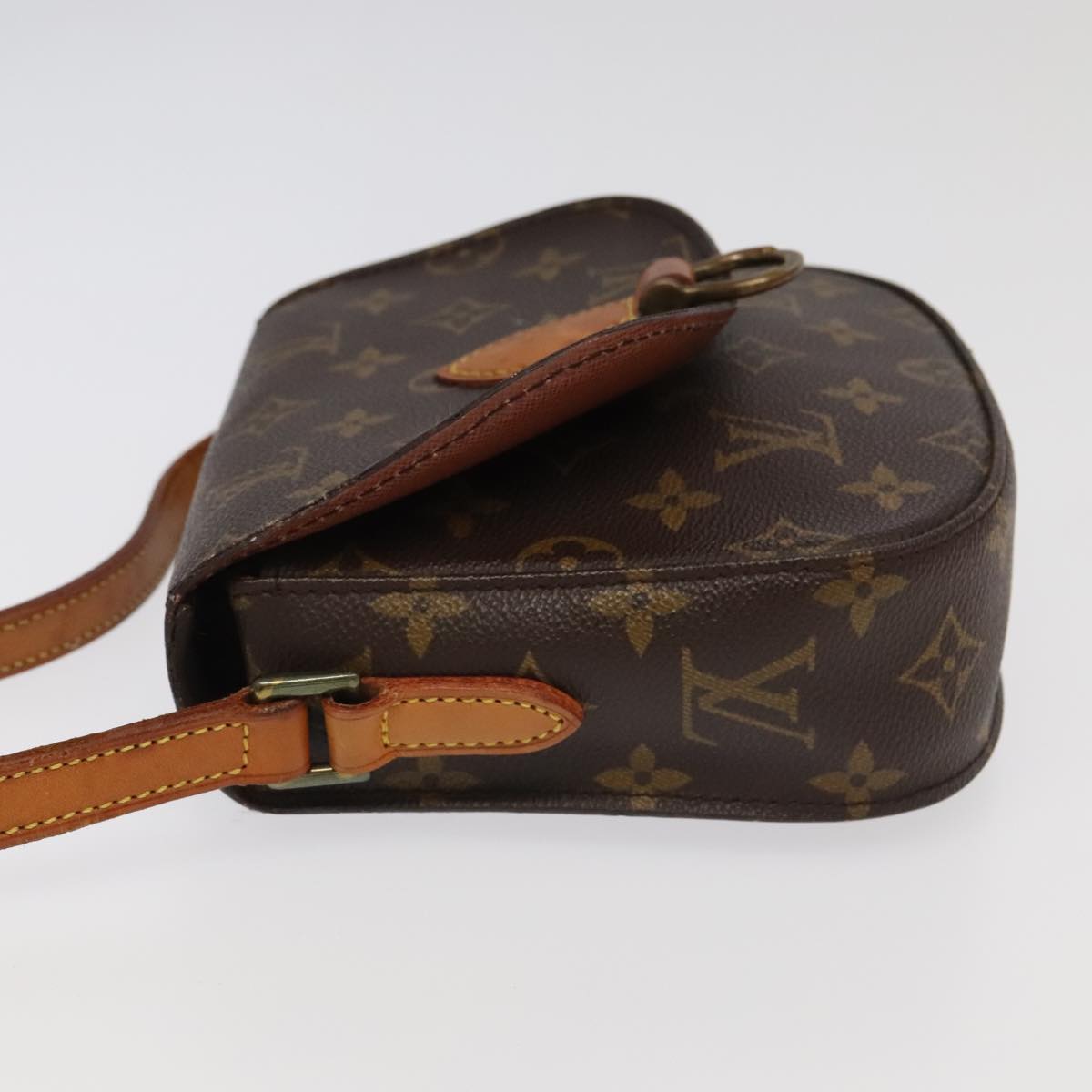 LOUIS VUITTON Monogram Saint Cloud PM Shoulder Bag M51244 LV Auth 97239