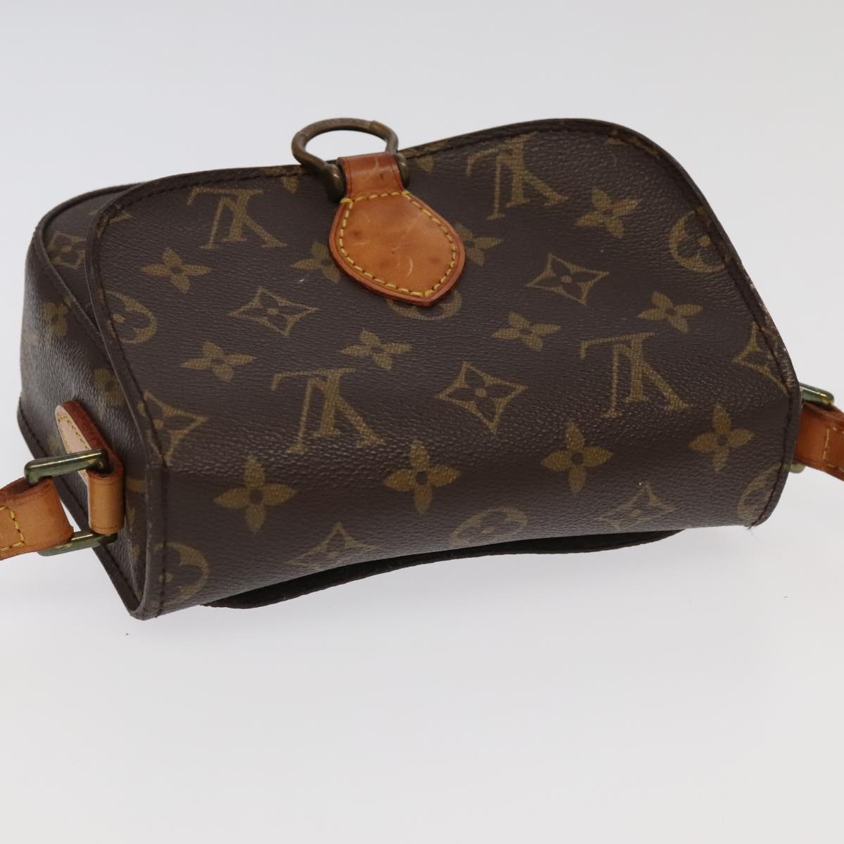 LOUIS VUITTON Monogram Saint Cloud PM Shoulder Bag M51244 LV Auth 97239