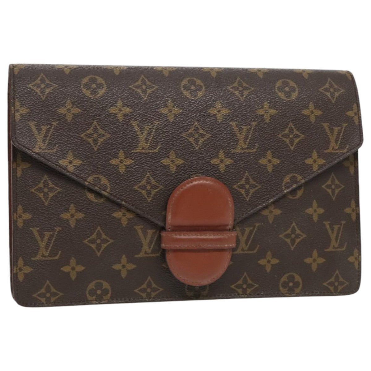 LOUIS VUITTON Monogram Ranelag Clutch Bag M51782 LV Auth 97245