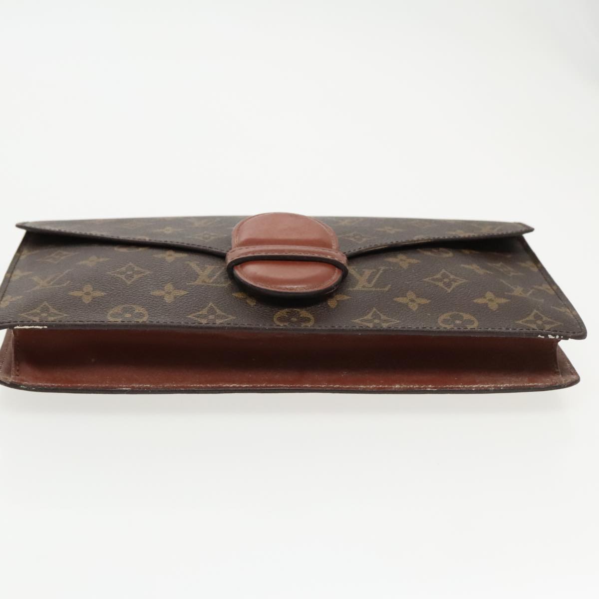 LOUIS VUITTON Monogram Ranelag Clutch Bag M51782 LV Auth 97245