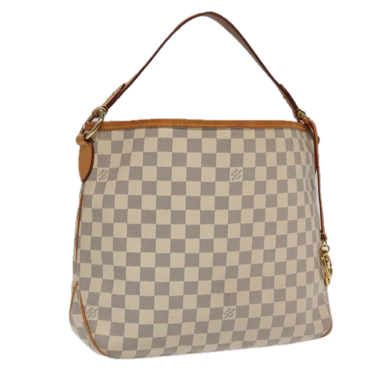 LOUIS VUITTON Damier Azur Delightful PM Shoulder Bag N41447 LV Auth 97257