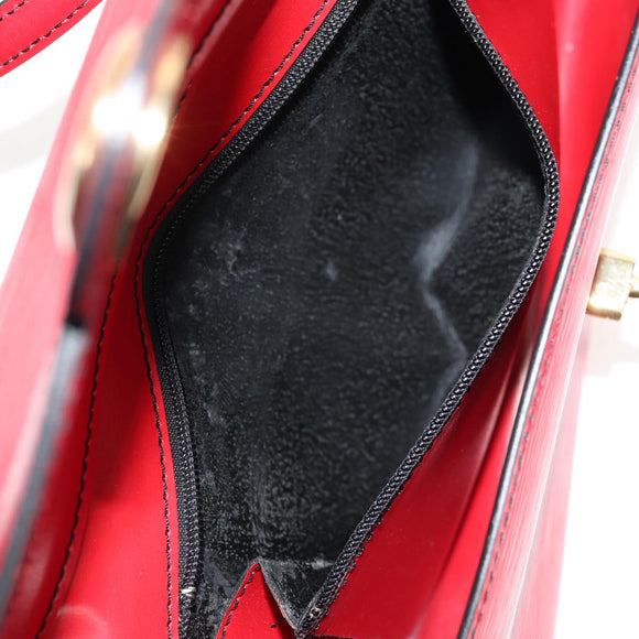 LOUIS VUITTON Epi Pochette Arche Shoulder Bag Red M52577 LV Auth 97269