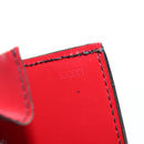 LOUIS VUITTON Epi Pochette Arche Shoulder Bag Red M52577 LV Auth 97269-24