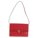 LOUIS VUITTON Epi Pochette Arche Shoulder Bag Red M52577 LV Auth 97269-13