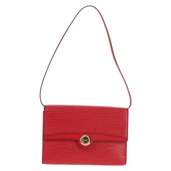 LOUIS VUITTON Epi Pochette Arche Shoulder Bag Red M52577 LV Auth 97269
