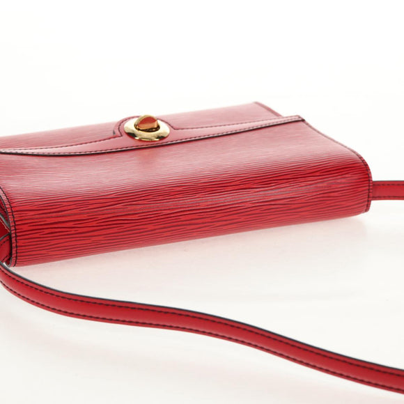LOUIS VUITTON Epi Pochette Arche Shoulder Bag Red M52577 LV Auth 97269