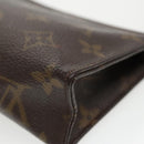 LOUIS VUITTON Monogram Poche Toilette 15 Pouch M47546 LV Auth 97273-15