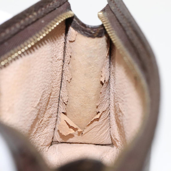 LOUIS VUITTON Monogram Poche Toilette 15 Pouch M47546 LV Auth 97273