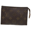 LOUIS VUITTON Monogram Poche Toilette 15 Pouch M47546 LV Auth 97273-13