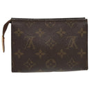 LOUIS VUITTON Monogram Poche Toilette 15 Pouch M47546 LV Auth 97273-2