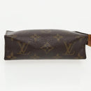 LOUIS VUITTON Monogram Poche Toilette 15 Pouch M47546 LV Auth 97273-6