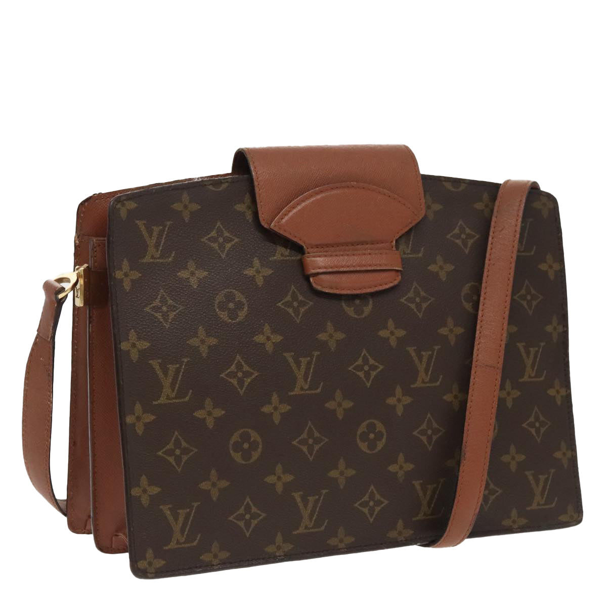 LOUIS VUITTON Monogram Kurcell Shoulder Bag M51375 LV Auth 97275