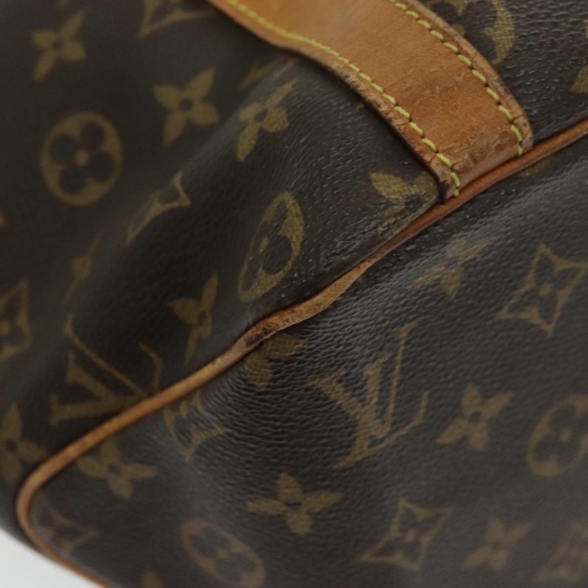 LOUIS VUITTON Monogram Sac Shopping Tote Bag M51108 LV Auth 97290