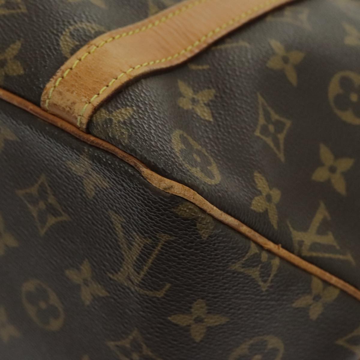 LOUIS VUITTON Monogram Sac Shopping Tote Bag M51108 LV Auth 97290