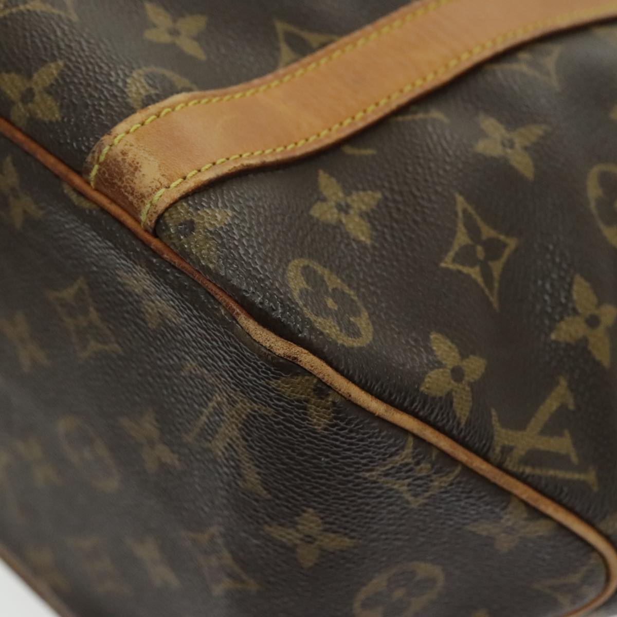 LOUIS VUITTON Monogram Sac Shopping Tote Bag M51108 LV Auth 97290